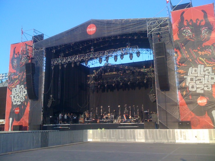 montando el mega escenario