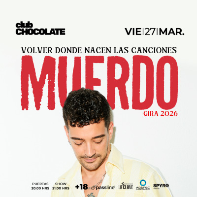 Muerdo Vuelve a Chile con Nueva Gira